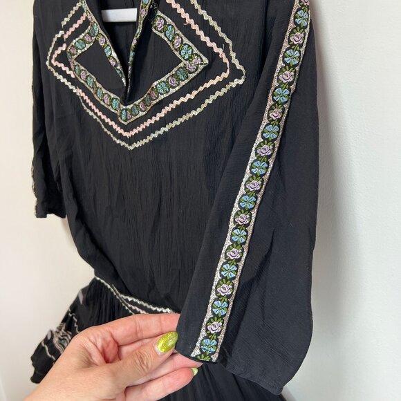 50s Thunderbird Fashions Fiesta Patio Dress Set, Full Circle Skirt, ROCKABILLY - Picture 7 of 13